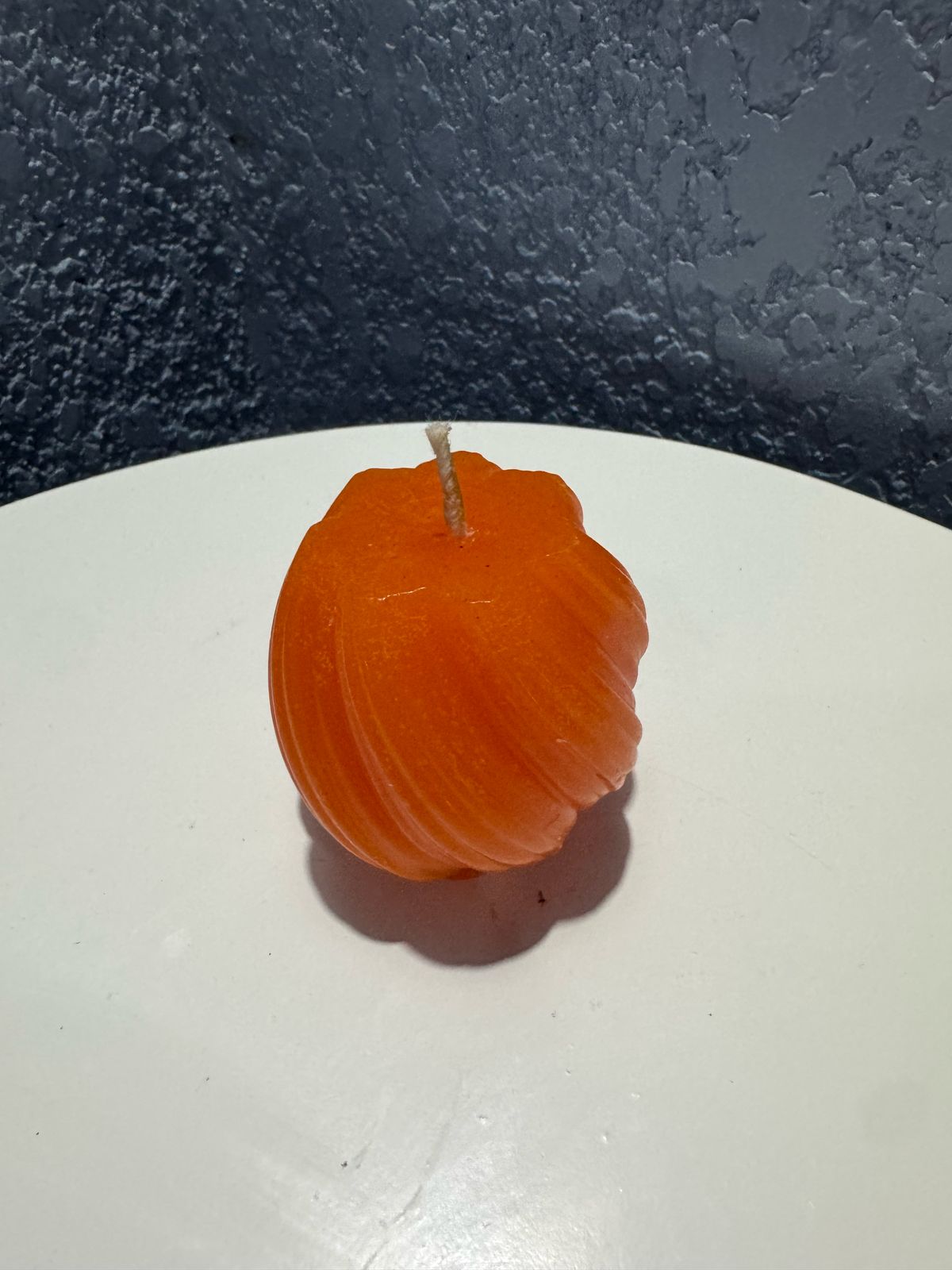 Pumpkin Shaped Candle 6cm